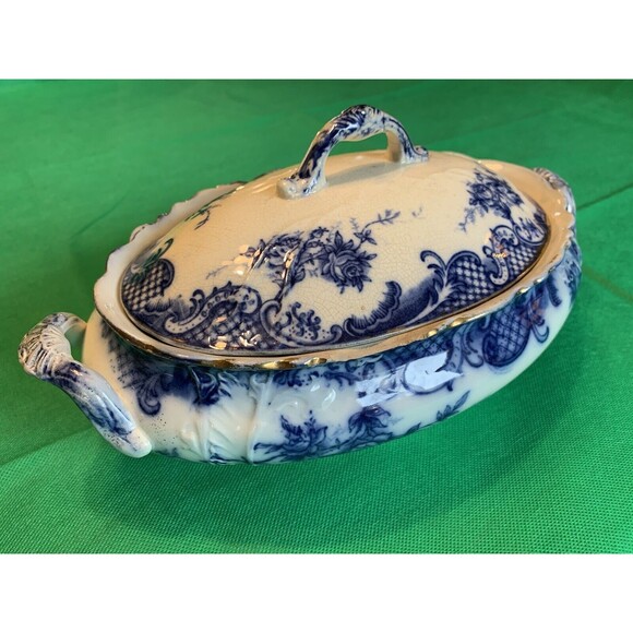 1900 Klondyke MS&CE Serving Dish - Imperfect - Picture 5 of 9